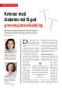 Kvinner med diabetes må få god prevensjonsveiledning