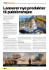Lanserer nye produkter til pukkbransjen