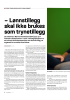 - Lønnstillegg skal ikke brukes som trynetillegg