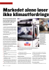 Markedet alene løser ikke klimautfordringene