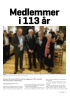 Medlemmer i 113 år