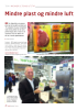 Mindre plast og mindre luft