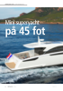 Mini superyacht på 45 fot