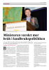 Ministeren varslet mer bråk i landbrukspolitikken
