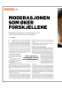 MODERASJONEN SOM ØKER FORSKJELLENE