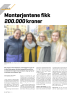 Montørjentene fikk 200.000 kroner