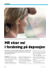 MR viser vei i forskning på depresjon