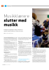 Musikklærere slutter med musikk
