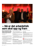- Nå er det arbeidsfolk som skal opp og fram