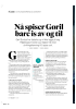 Nå spiser Gøril bare is av og til