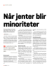 Når jenter blir minoriteter