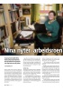 Nina nyter arbeidsroen hjemme