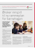 Ønsker innspill til ny rammeplan for barnehagen