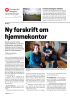 Ny forskrift om hjemmekontor