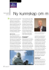 Ny kunnskap om m elk og ernæring