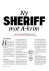 Ny SHERIF mot A - krim