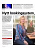 Nytt bookingsystem, app og medlemskort