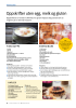 Oppskrifter uten egg, melk og gluten