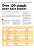 Over 100 stands over hele landet