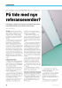 På tide med nye referanseverdier?