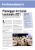 Planlegger for fysisk landsmøte 2021