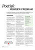 Poetisk PRINSIPP-PROGRAM