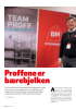 Proffene er bærebjelken