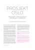 PROSJEKT OSLO