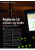 Radaren blir enklere og bedre