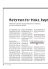 Reformen for friske, høytlønte menn