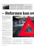 - Reformen kan svekke sikkerheten