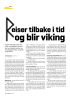 Reiser tilbake i tid og blir viking