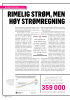 RIMELIG STRØM, MEN HØY STRØMREGNING