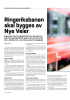 Ringeriksbanen skal bygges av Nye Veier