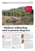 - Risikerer milliardtap med 10 prosent skogvern