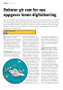 Roboter gir rom for nye oppgaver innen digitalisering