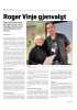 Roger Vinje gjenvalgt