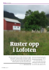 Ruster opp i Lofoten