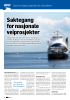 Saktegang for nasjonale veiprosjekter