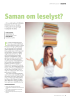 Saman om leselyst?