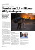 Samlet inn 2,9 millioner til flyktningene