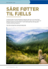 SÅRE FØTTER TIL FJELLS