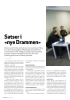 Satser i «nye Drammen»