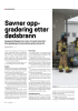 Savner oppgradering etter dødsbrann