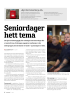 Seniordager hett tema