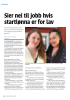 Sier nei til jobb hvis startlønna er for lav