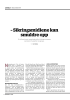 - Sikringsmidlene kan smuldre opp