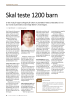Skal teste 1200 barn