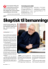 Skeptisk til bemanningsselskap