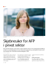 Skjebneuker for AFP i privat sektor